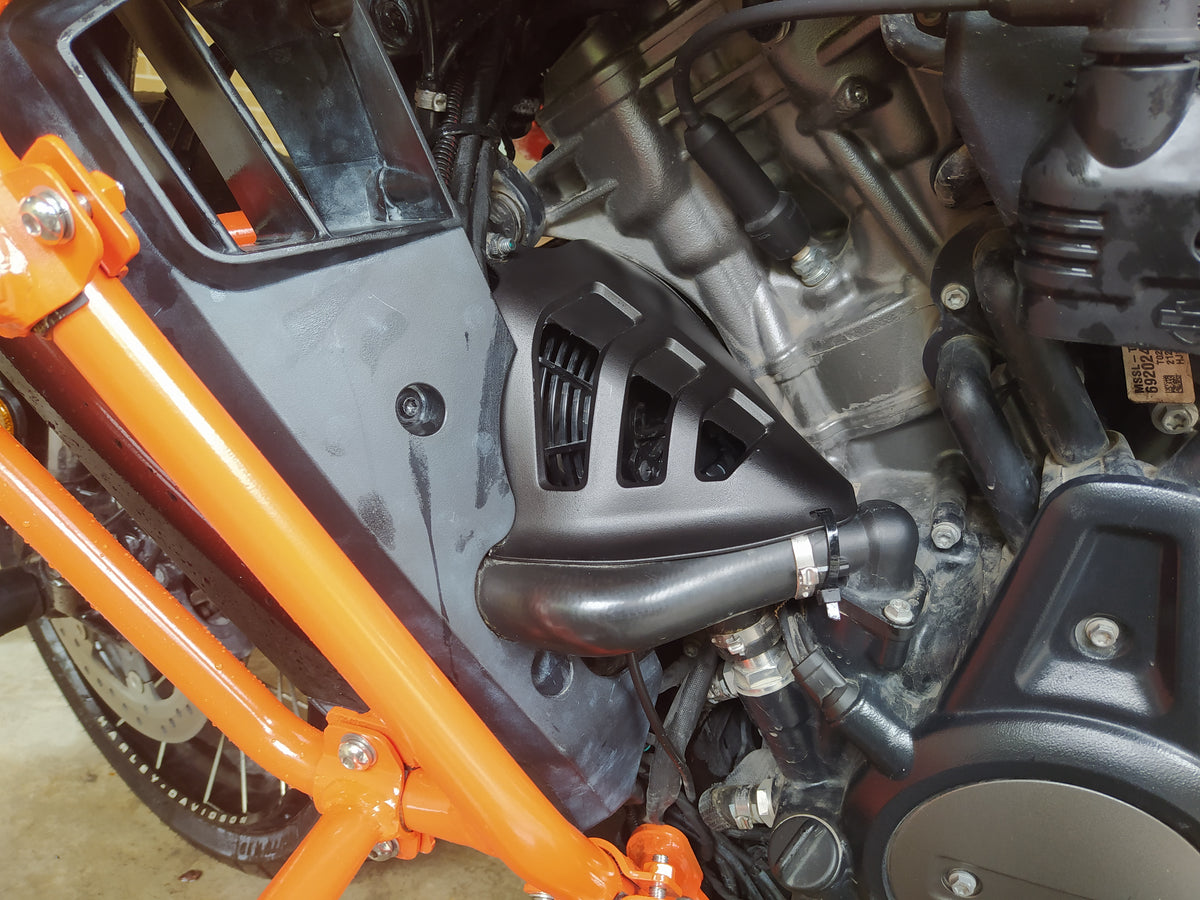 Hot Air Deflector Heat Insulation Deflectors Compatible with Harley Pan America 1250 RA1250 S 2021+, Anti-Scalding Cover Exhaust System Accessories