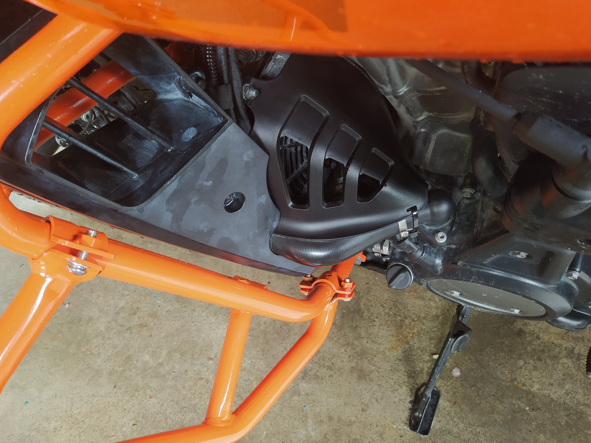 Hot Air Deflector Heat Insulation Deflectors Compatible with Harley Pan America 1250 RA1250 S 2021+, Anti-Scalding Cover Exhaust System Accessories