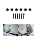 6 PCS Aluminum T27 Detachable Windshield Bushing Grommets Bolt Screws Kit Fit for Harley Softail FXLRST 117 Low Rider ST EI Diablo FXRST M8 2022-2024 2025 (Black)