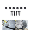6 PCS Aluminum T27 Detachable Windshield Bushing Grommets Bolt Screws Kit Fit for Harley Softail FXLRST 117 Low Rider ST EI Diablo FXRST M8 2022-2024 2025 (Black)