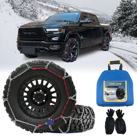 Hyr Chain Neochiaevo HYR Auto Tightening Snow Chains Tire Chains, 4.6mm Diameter