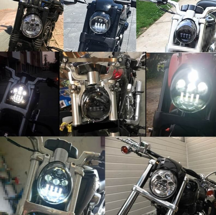 LED Headlight Projection Headlamp For Harley V-Rod VRSCX VRSCA VRSCB VRSCSE Muscle VRSCF Night Rod Special VRSCDX Street Rod VRSCR 02-17