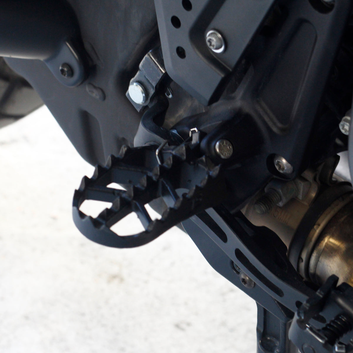 MX Chopper Bobber Style Footpeg Foot Rest Pedal Compatible with Harley Pan America RA1250 and RA1250S models 2021 +