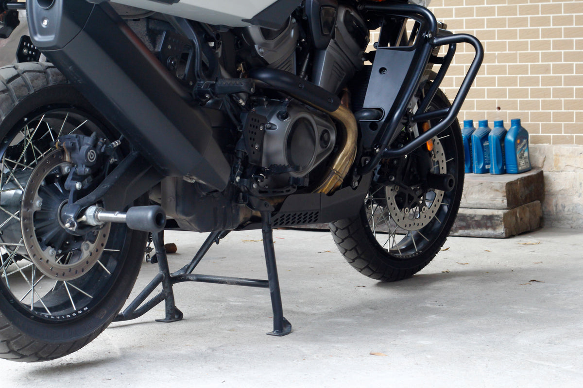 MX Chopper Bobber Style Footpeg Foot Rest Pedal Compatible with Harley Pan America RA1250 and RA1250S models 2021 +