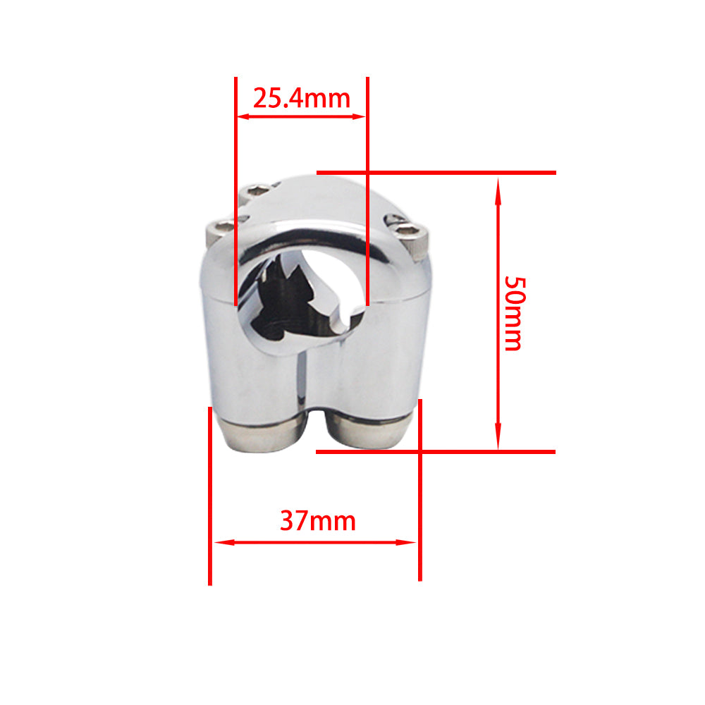 Universal 3 Buttons CNC Hand Control Momentary Switch Micro Switch, For 7/8 Inch 22mm, For 1 Inch 25mm Bars Handlebar Bobber Cafe Racer Chopper