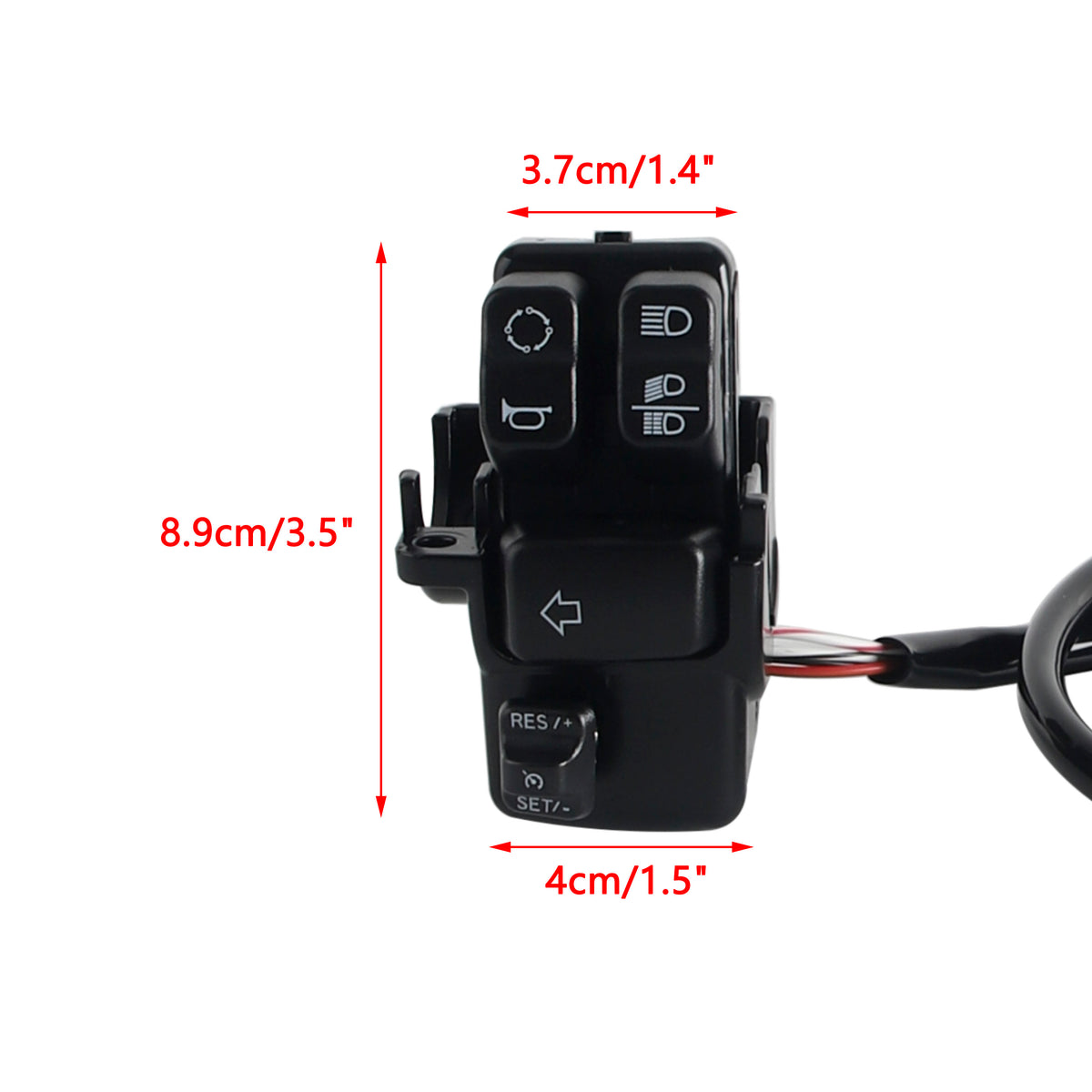Plug And Play Cruise Control Kit for Harley Softail 2016-2024, for Breakout, Fat Boy, Low Rider S ST, Standard, Street Bob, Replaces HD#41000369