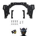 NEOCHIAEVO Compatible with Baja LP6 LP6-PRO Shark Demon 2 Headlight Bracket , for Harley Softail M8 Low Rider ST 117 FXLRST FXRST 2022-2025 2026,Only Bracket.