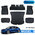 Floor Mats For 2021-2023 Tesla Model 3 , Trunk Mats Interior Accessories (Set of 6)