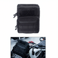 Universal Club Style Utility Molle Traveller Bar Handlebar T-Bar Bag Handle Bags, Fit For Harley Dyna Street Bob FXBB Softail Sportster, Tool Pouch Trunk Storage Bag