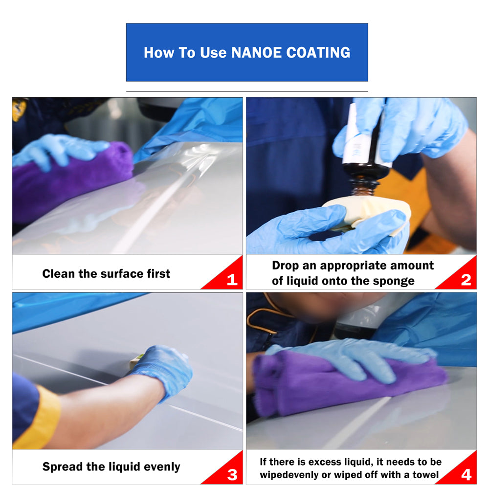 Nanoscale protective coating, Anti-Scratch Super Hydrophobic Liquid, Stronger Than Ceramic Coating, Patented Product, Use for Leather Surfaces, Car Motorcycle Seats, Furniture bags, etc. 30ML
