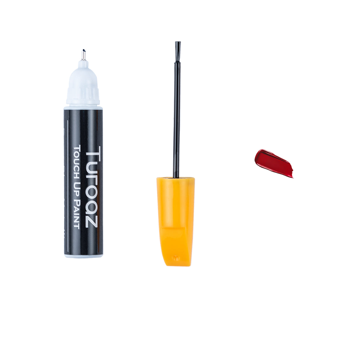 Turoaz Color Matched Touch Up Paint Pen Brush Compatible with Tesla Model S 3 X Y (Red Multi-Coat - PPMR)